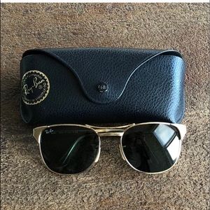 Signet gold Ray-ban